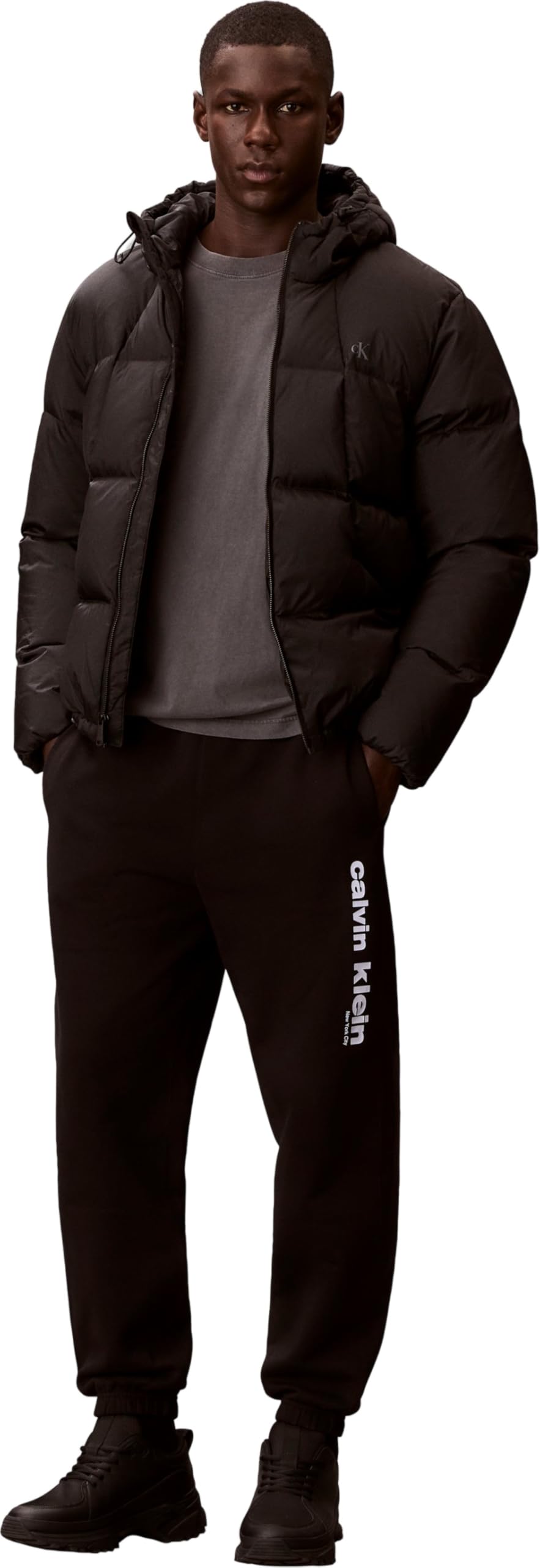 Calvin Klein Retro Graphic Jogger Lv14le252g - Pantalones Deportivos Hombre
