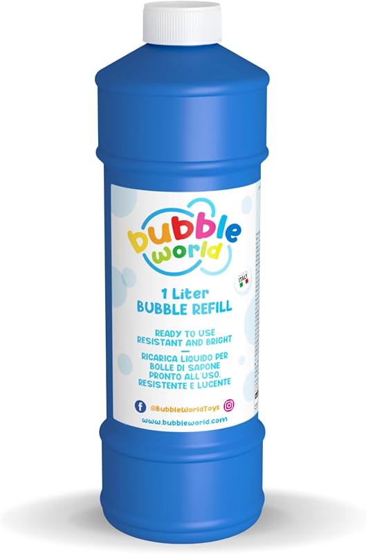 Bubble World 103.568500 - Liquido per bolle di sapone giganti, 1 litro