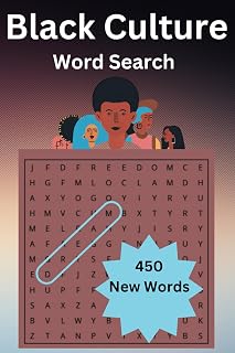 Black Culture Puzzle Book: Word Searches with Easy to Read Print Celebrating Black Icons, Civil Rights, African American Heritage and More | 6x9 ... Juneteenth, Birthdays, Vacations, Free Times