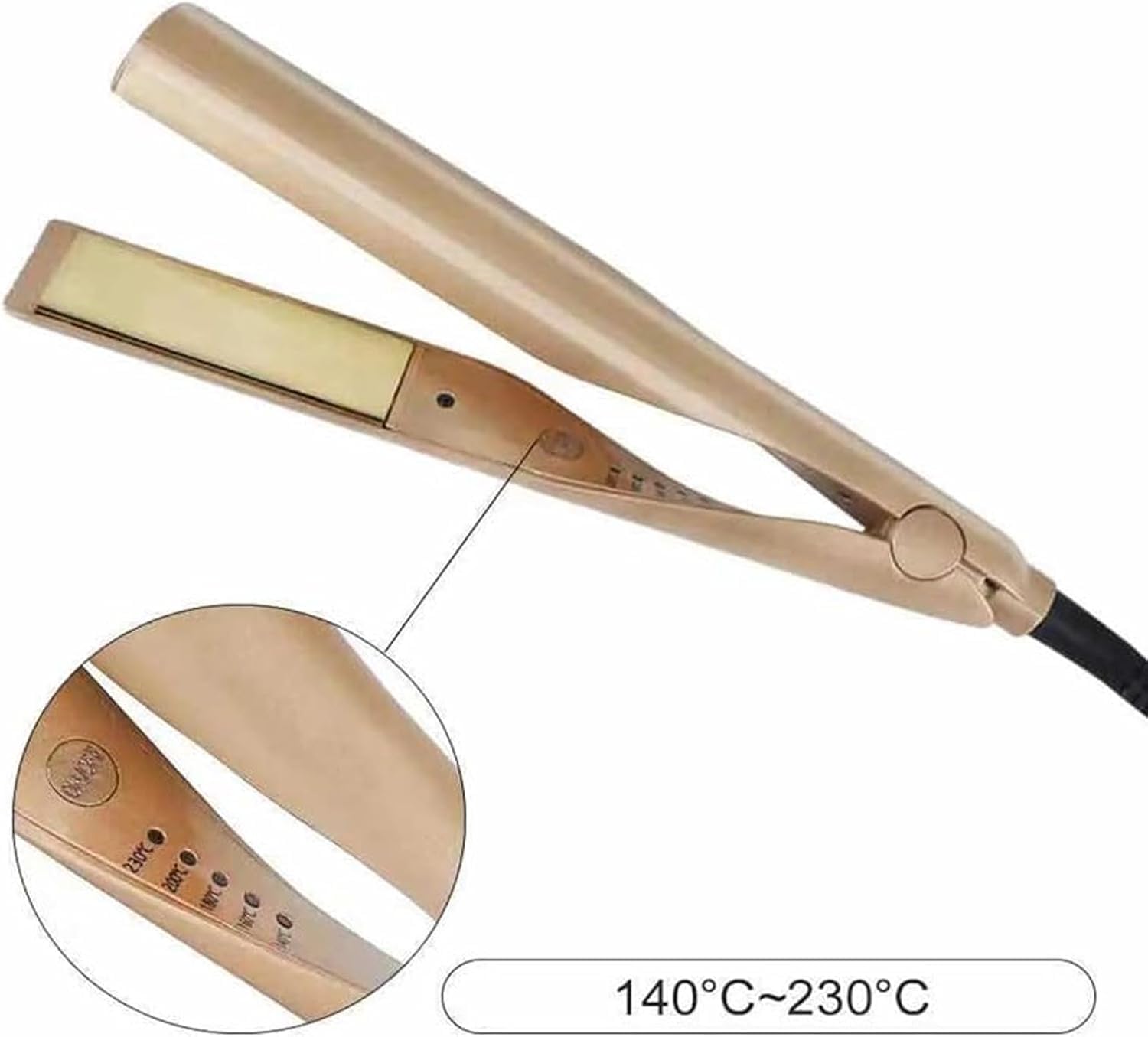 best straightener for thick curly hair