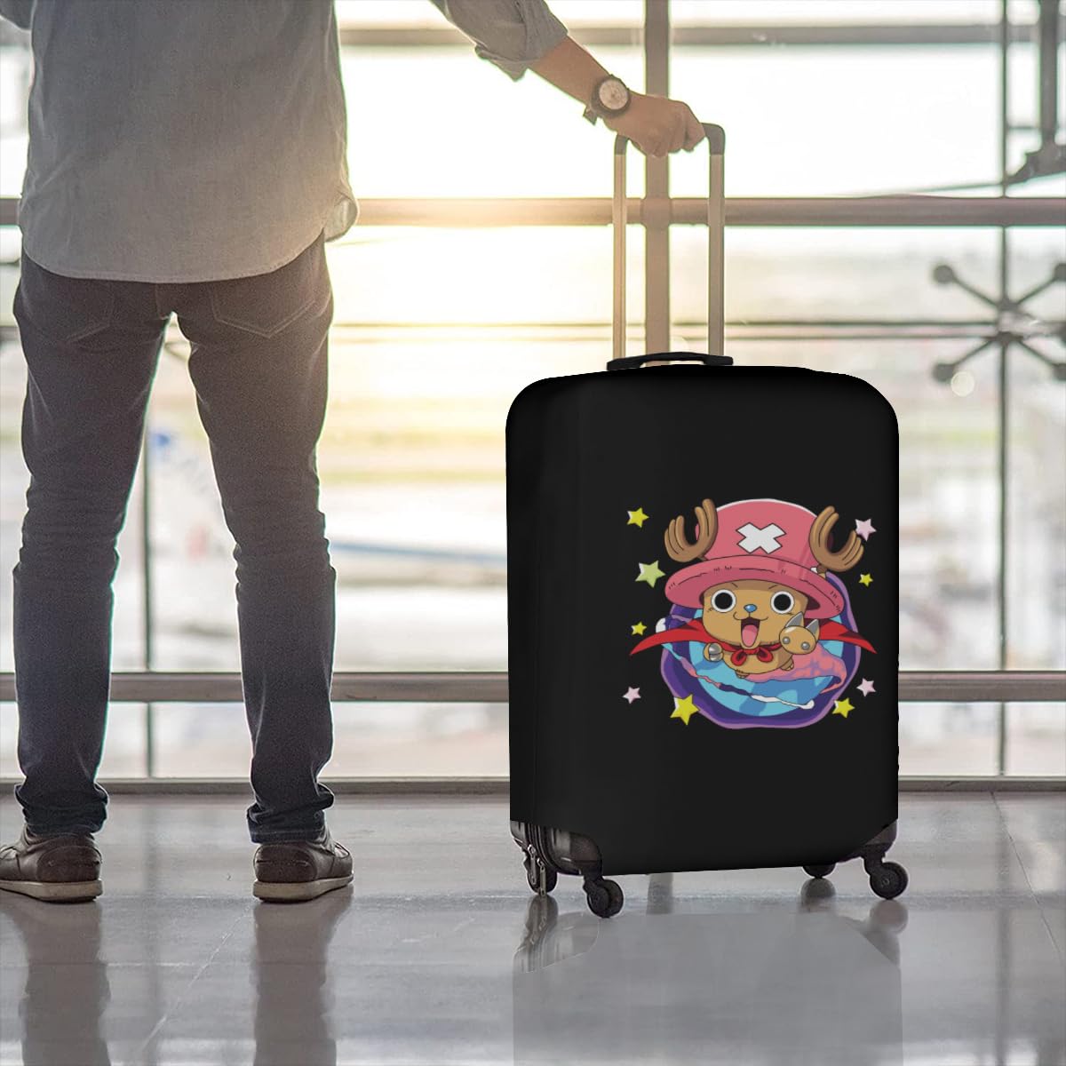 未使用品★ワンピース★ゾロ★スーツケースカバー★キャリーケース★カバー 新品ONE PIECE ワンピース キャリー スーツケースカバー ゾロver. 子供