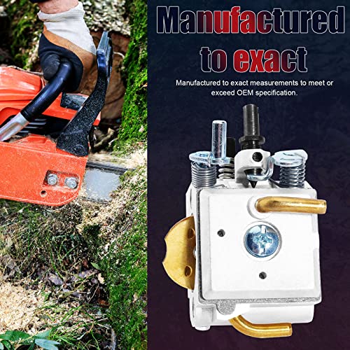 Qazaky Carburetor Compatible With 044 046 Ms440 Ms460 Chainsaw Hd-14B Hd-15-B Hd-15C Hd-16B Hd-16D Hd-17C Hd-17A Hd-17-A Hd-24C 1128-120-0625 Carb #TOP7