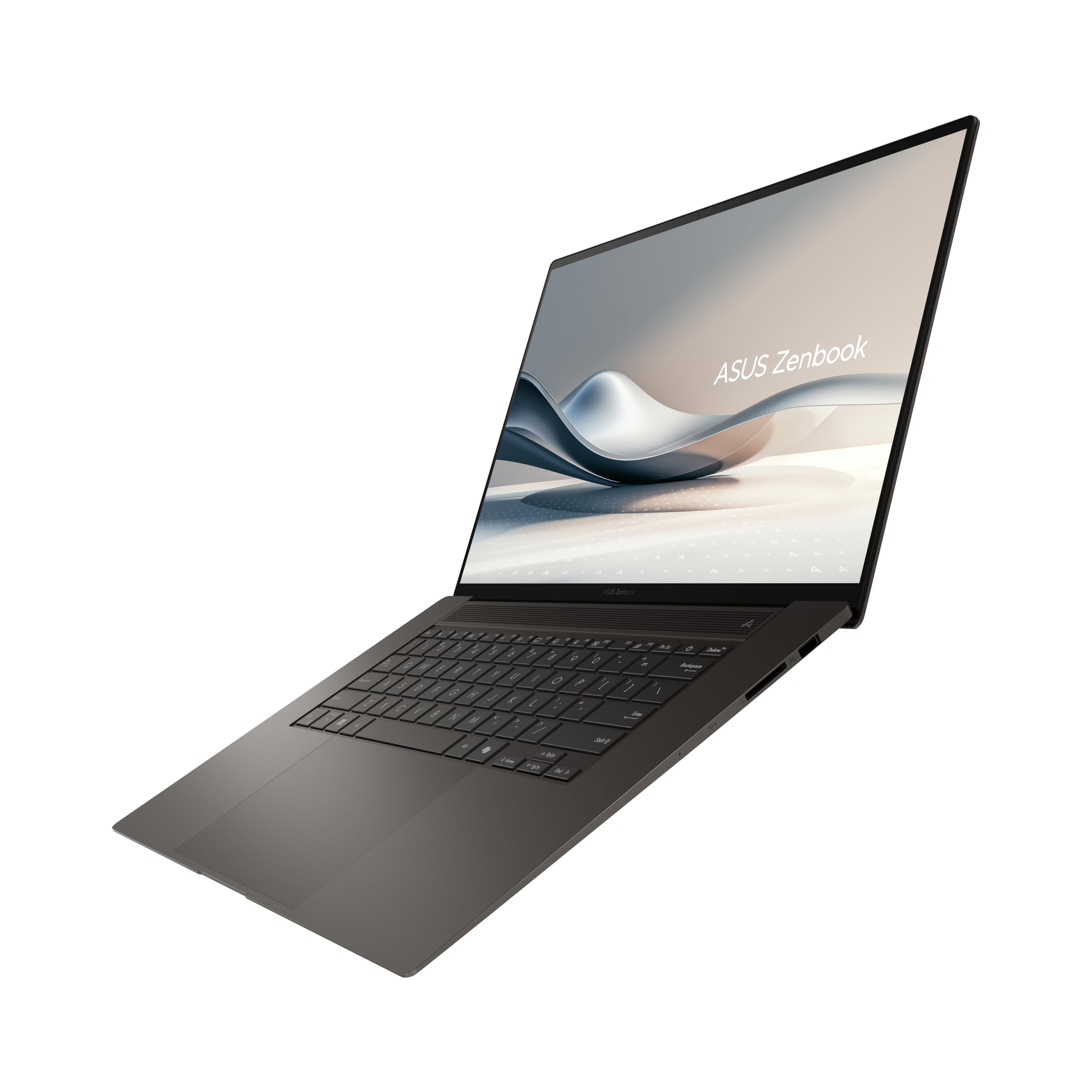ASUS Zenbook S 16 OLED UM5606WA-RK297W - Ordenador Portátil 15.6" WQXGA+ 120Hz (AMD Ryzen AI 9 HX 370, 32GB RAM, 1TB SSD, Radeon 890M, Windows 11 Home) Gris Zumaia - Teclado QWERTY español