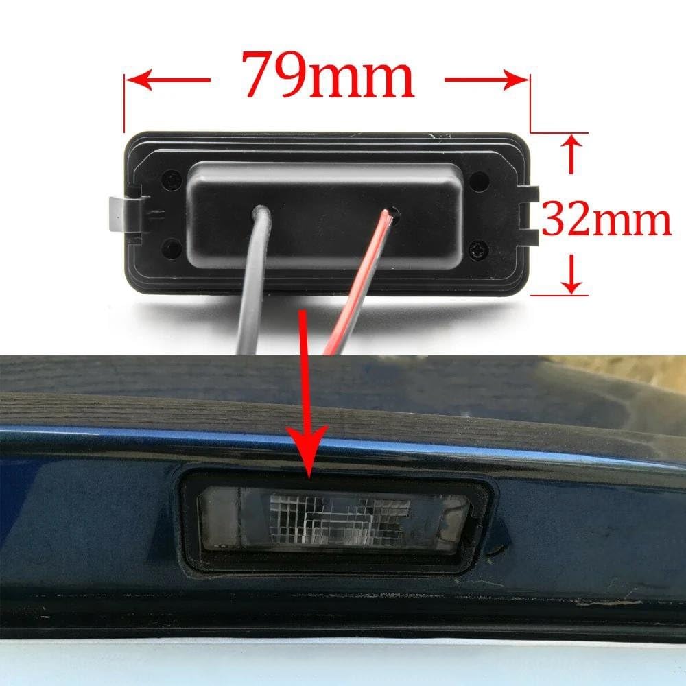 Telecamera Retromarcia Auto Per VW Per Passat B7 2011 2012 2013 2014 HD AHD Telecamera Per Retromarcia Telecamera Per Parcheggio Retromarcia Per Auto Visione Notturna(D170 AHD 720P)