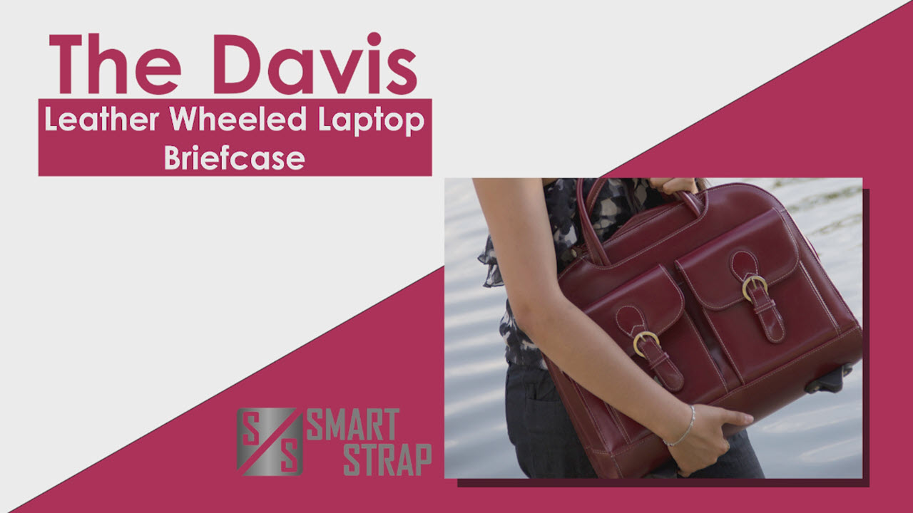 McKlein EASTWARD U Series Nylon Briefcase, Laptop Compatible, Black - View #2