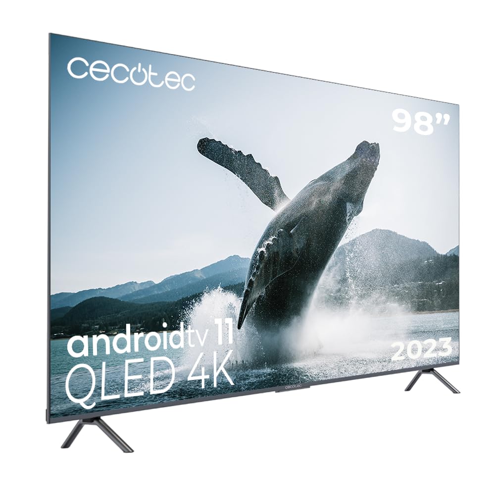 Cecotec Televisor QLED 98' 4K UHD 120 Hz