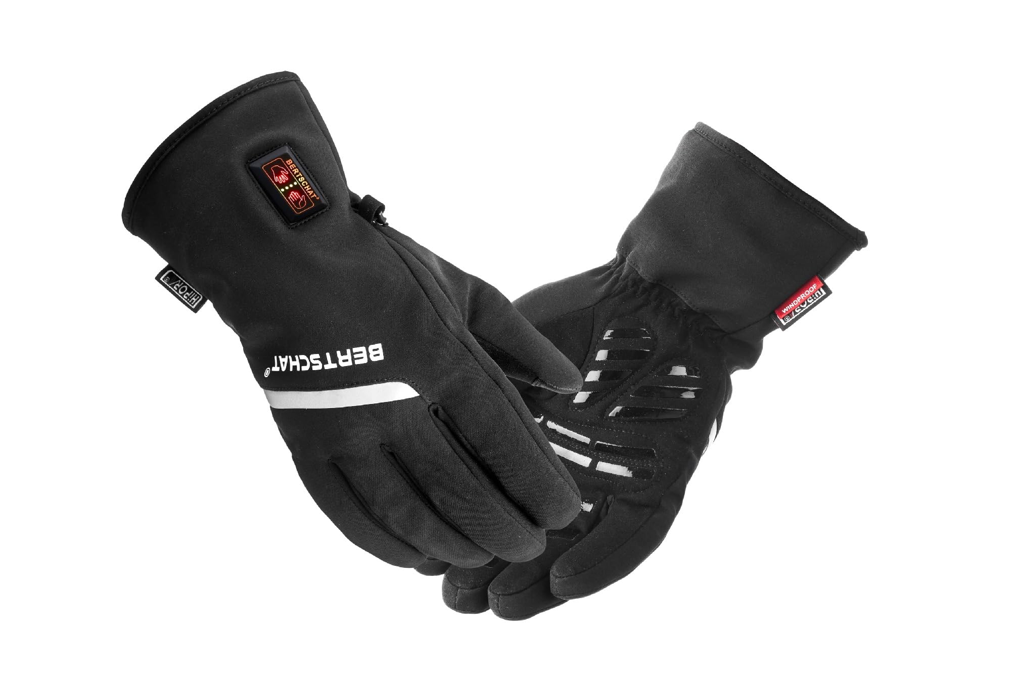 Beheizbare Fahrradhandschuhe – Dual Heating | USB | Unisex | Beheizbare Handschuhe | Beheizte Handschuhe