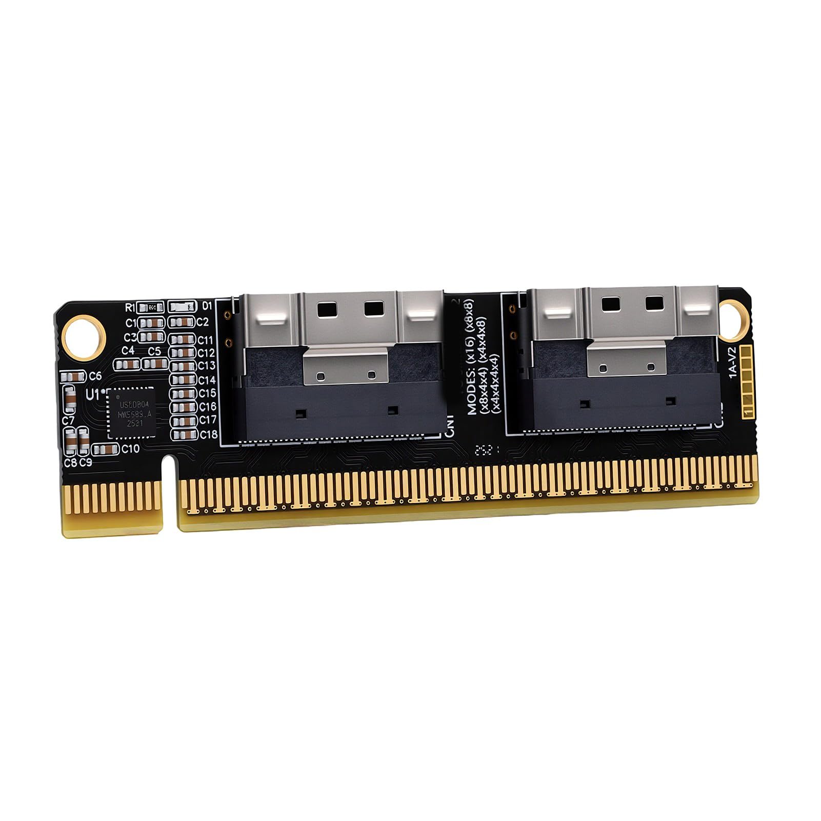 PCIE GEN4 X16 Slim SAS X8 Adaptateur Carte