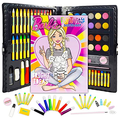 Bendon Publishing Barbie Coloring Book Art Relaxation Set ~ Barbie Coloring Book Set with Deluxe Art Set (Barbie Coloring Books)