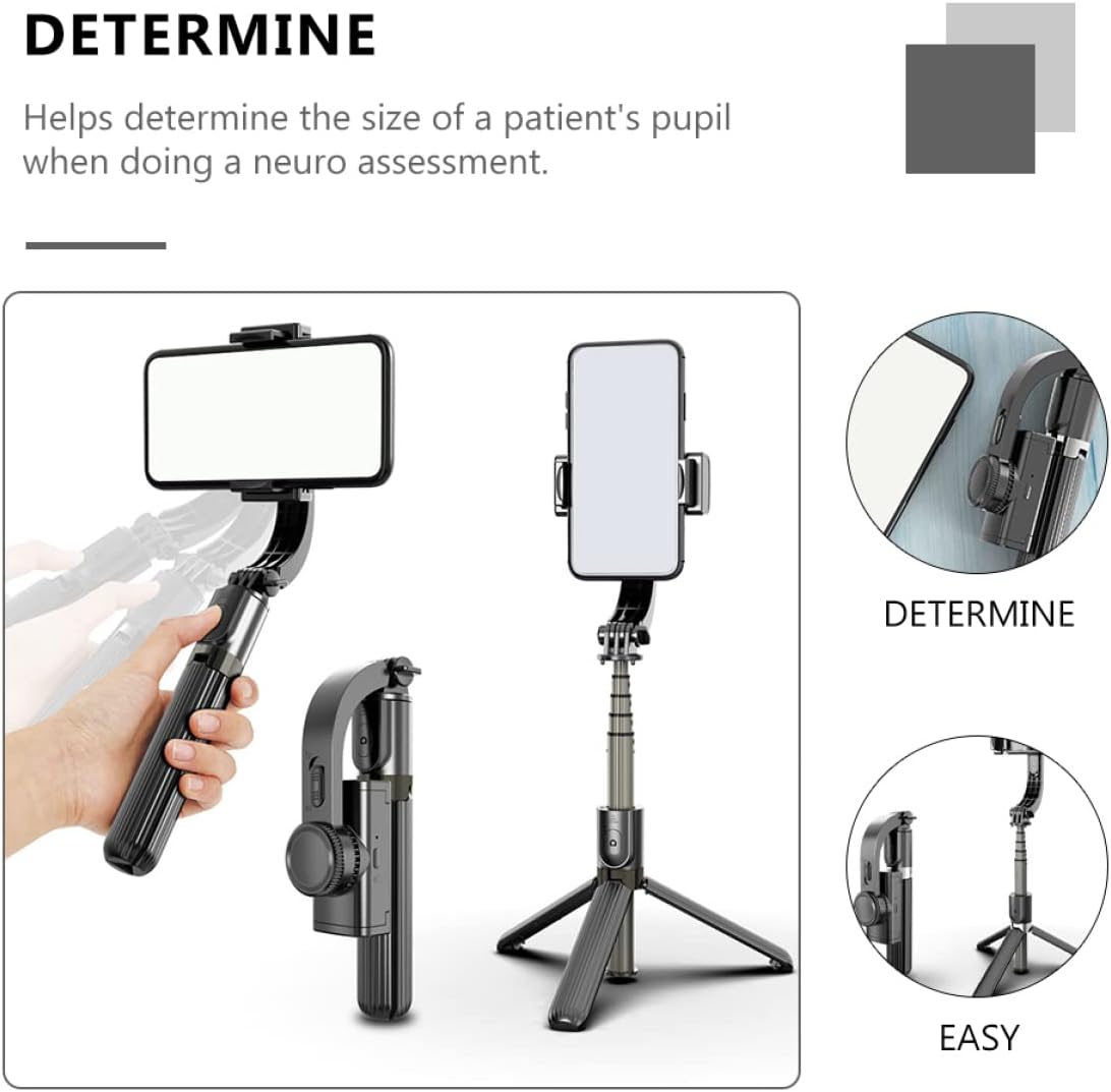 1Set Handheld Gimbal Stabilizer with Tripod Functionality Portable Cellphone Holder for Creative Vlogs Lightweight Compact Design for Outdoor Travel Photography