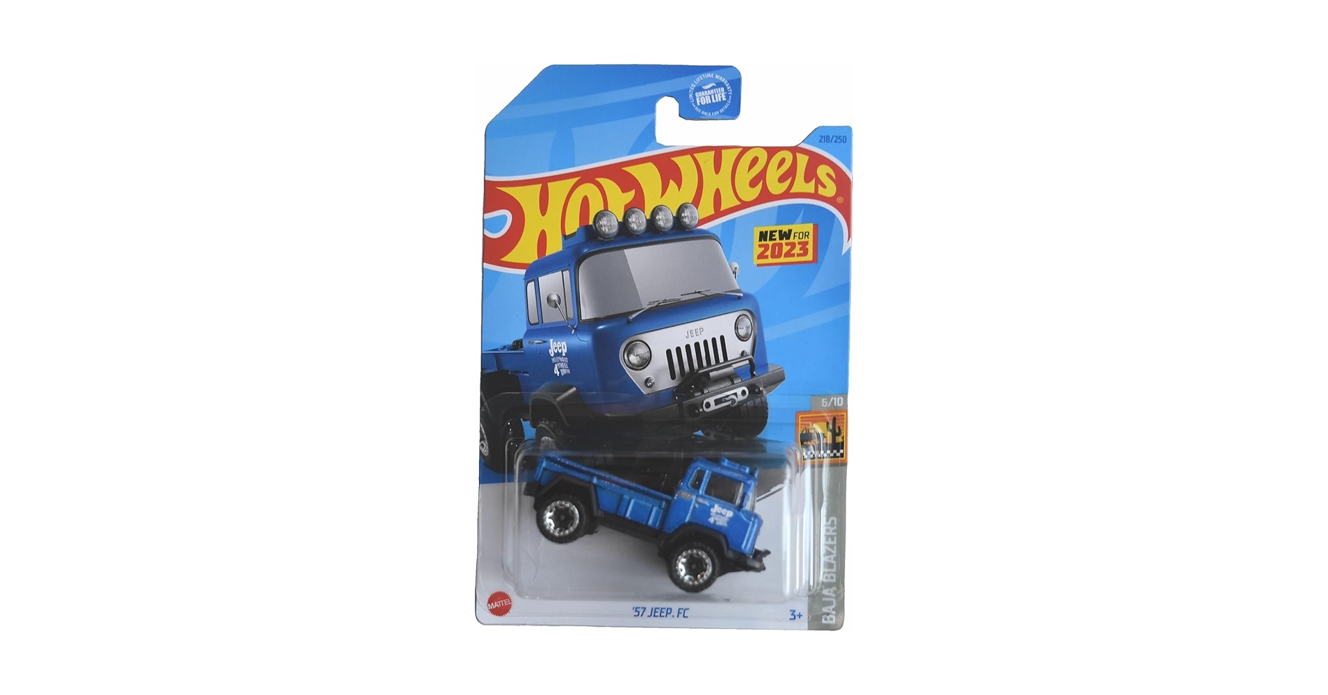 新品12個セット　ホットウィール　ベーシックカー　 ’57 ジープ FC 57 JEEP FCのレビュー！万能C.O.Eトラックのオフローダー