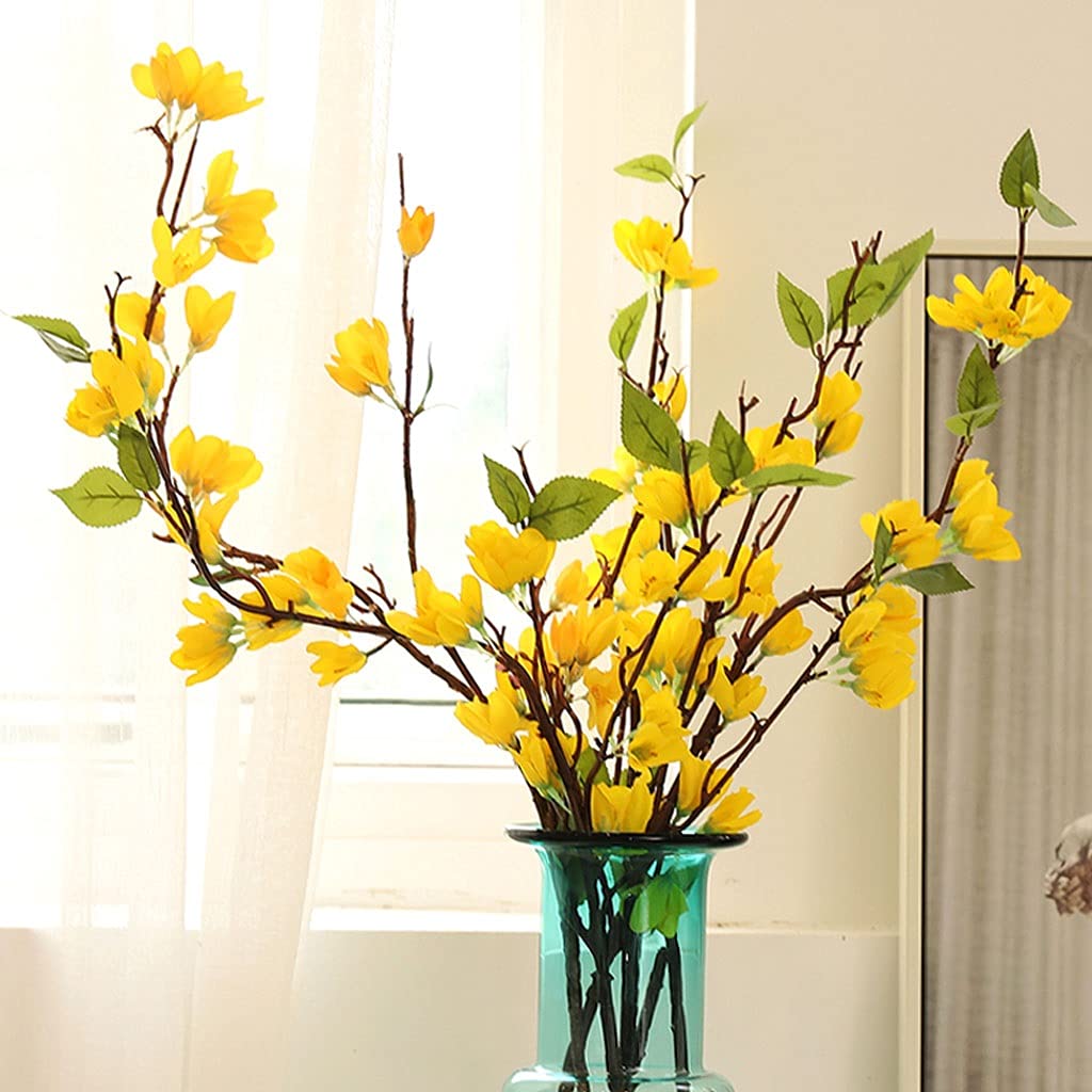 Sztuczne Kwiaty z Wazonem Sztuczne kwiaty zima phalaenopsis długi stalked fałszywych kwiatów chiński styl salon dekoracji wejściowej dekoracji kwiatów dekoracji domu Dekoracje ze Sztucznych Kwiatów(Si