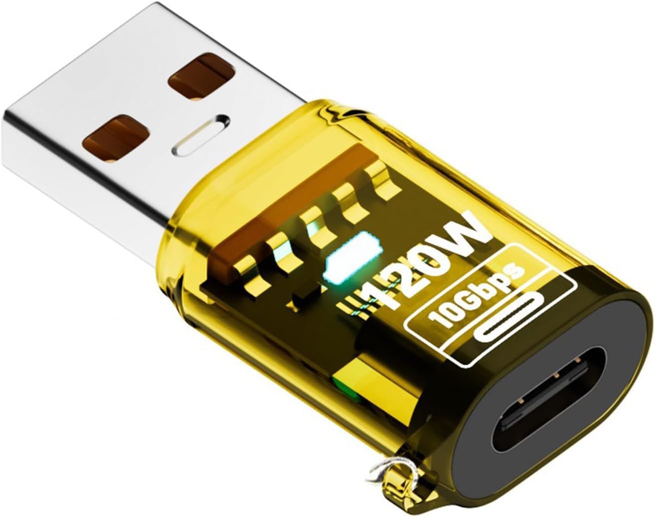 Wefly USB C Female to USB Male Adapter 120W 10Gbps USB 3.2 Type C to Type A Charger OTG Converter Compatible for iPh/one 11 12 13 14 15 Pro Max, Galaxy Note 10 S20 Plus 20, Earphone (Mix Colour)-image-18
