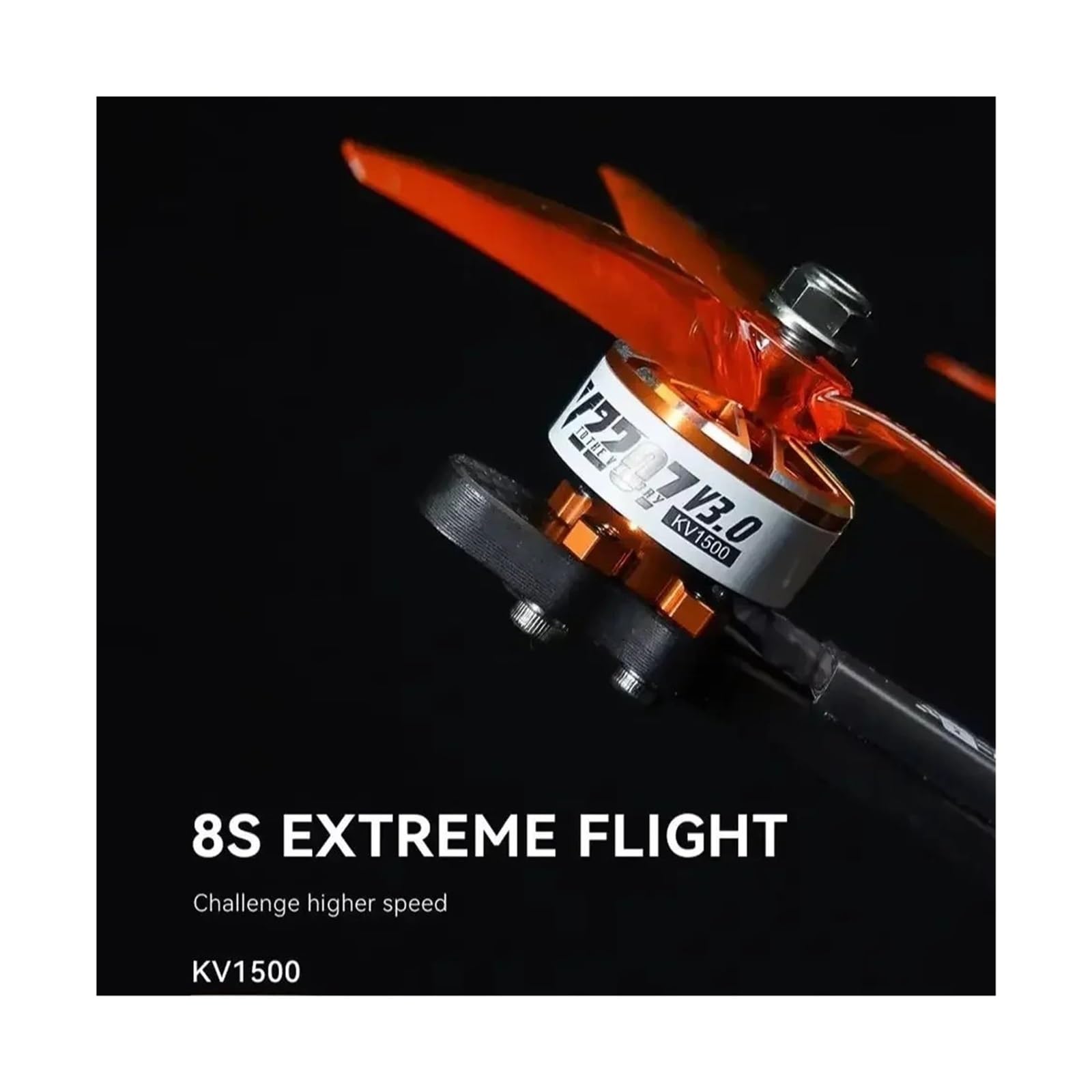 Motore Brushless V2207 V3.0 1750KV-2550KV per Drone FPV 5" 4-6S Corsa Freestyle