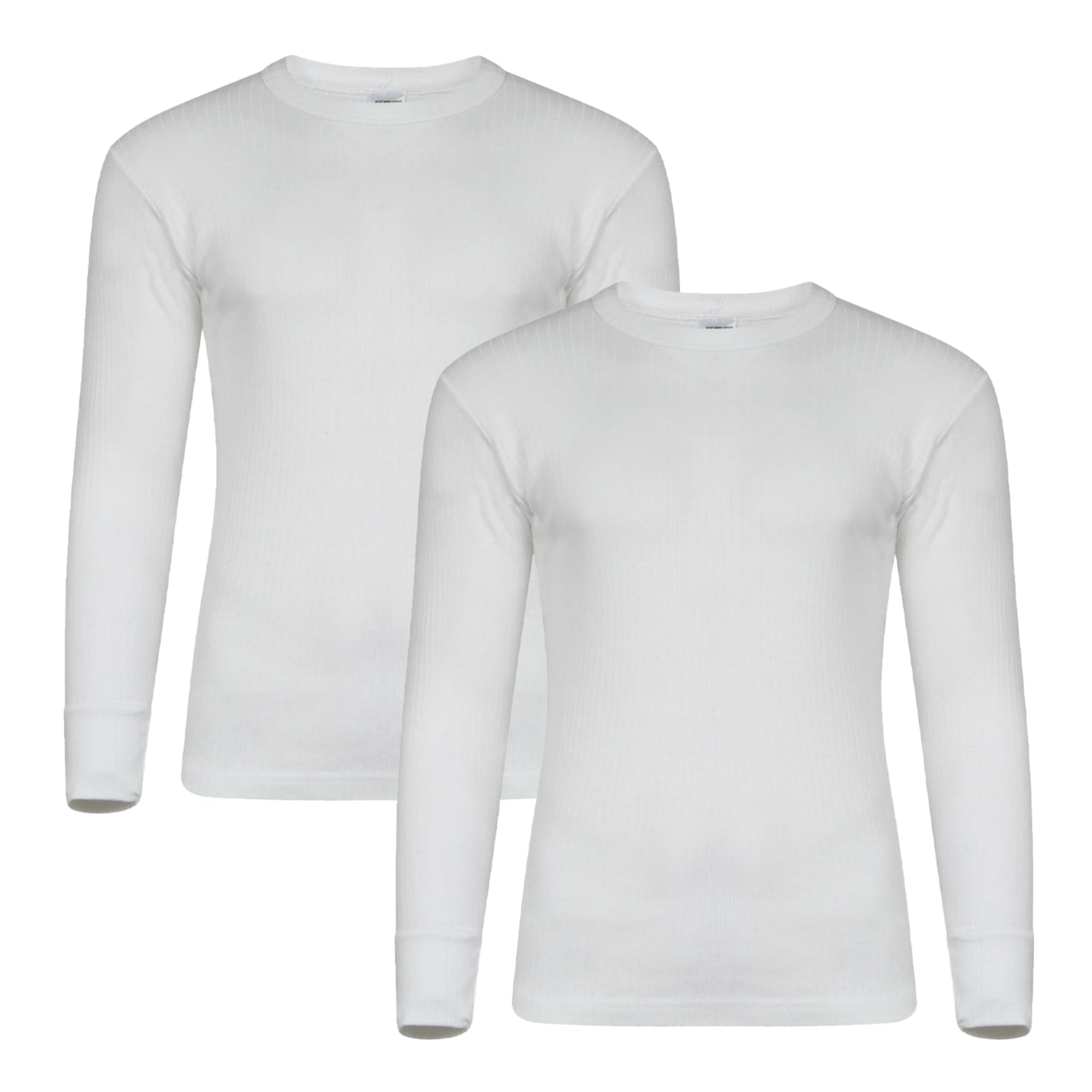 Socksmad Camiseta térmica de manga larga para hombre, paquete de 2, ropa interior cálida, tallas M, L, XL, XXL, térmicas
