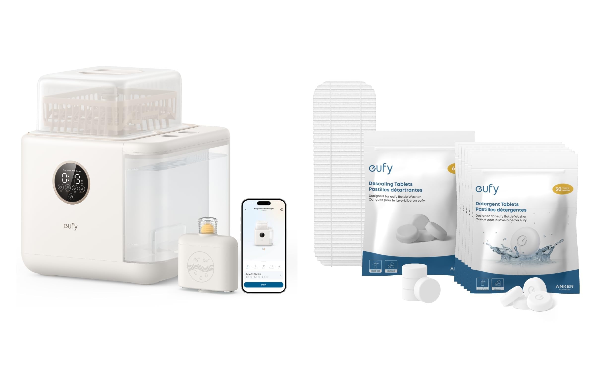 eufy S1 Pro Babyflaschenreiniger & 6-Monats-Reinigungsset (Bündel)
