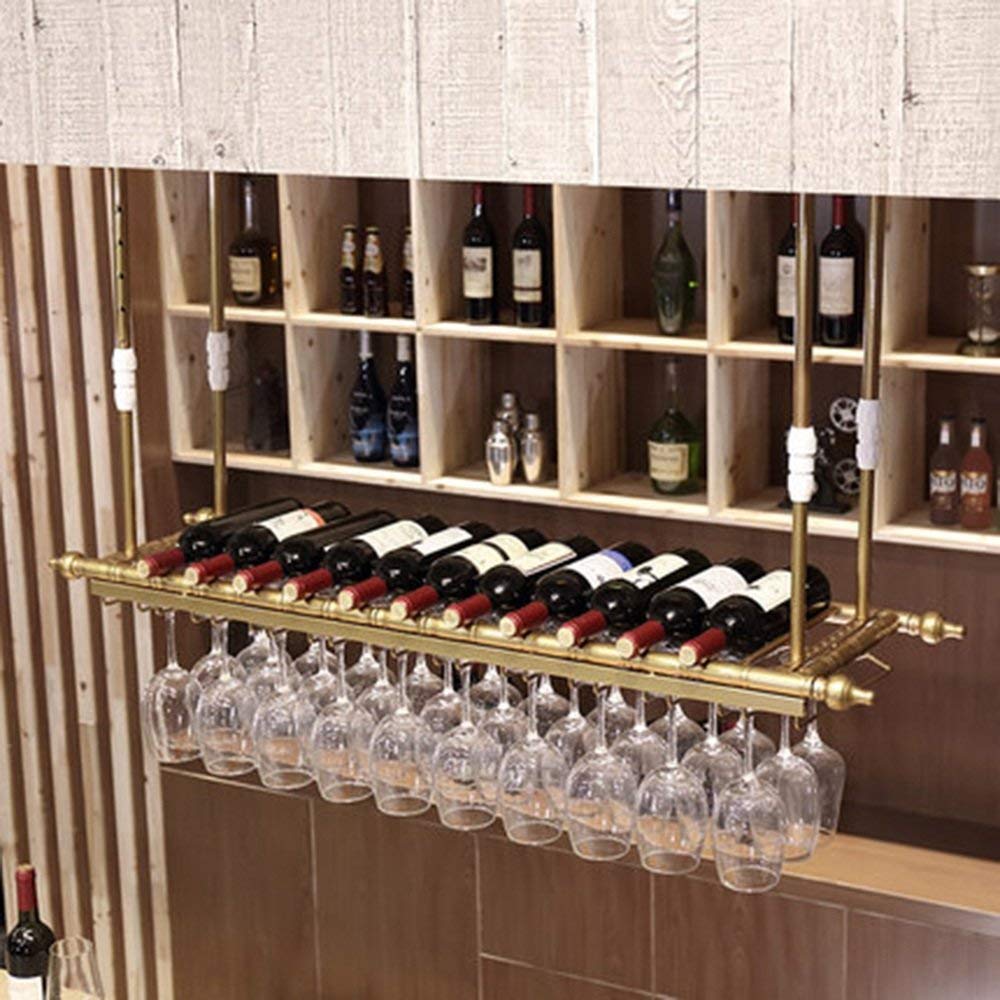 Casier à vin de restaurant MU suspendu pour libérer votre comptoir