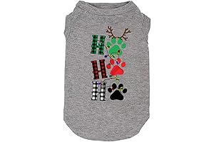 Adorable Christmas Dog T-shirt for Festive Cheer