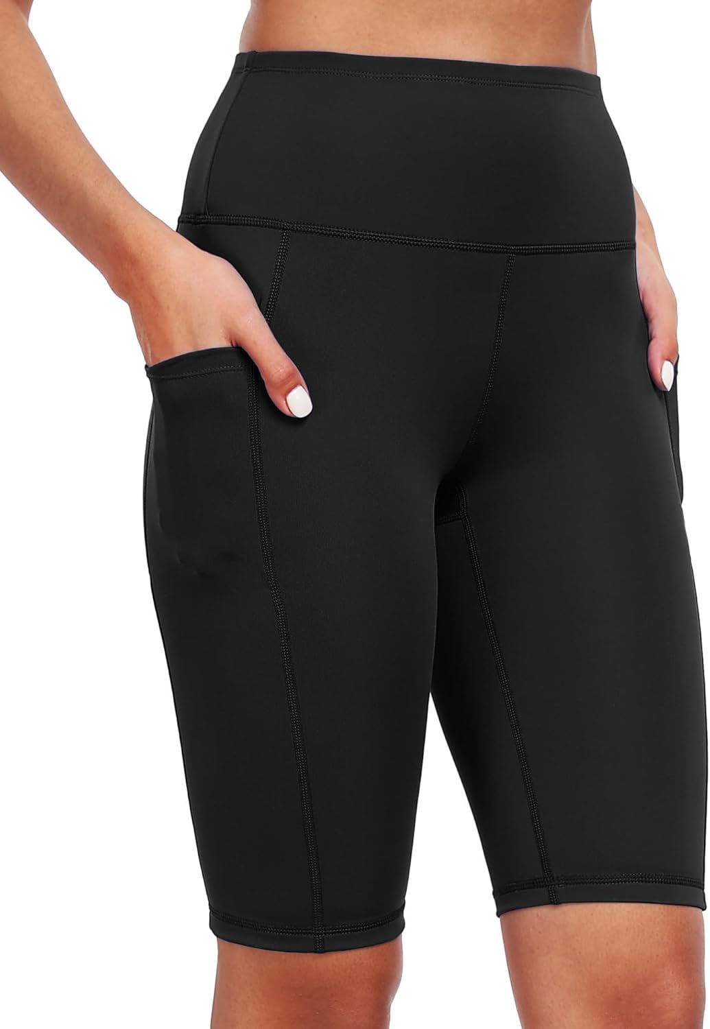 CADMUS 3/4 Pack Women Biker Compression Short Leggings for Yoga with Big Pockets - Image 4