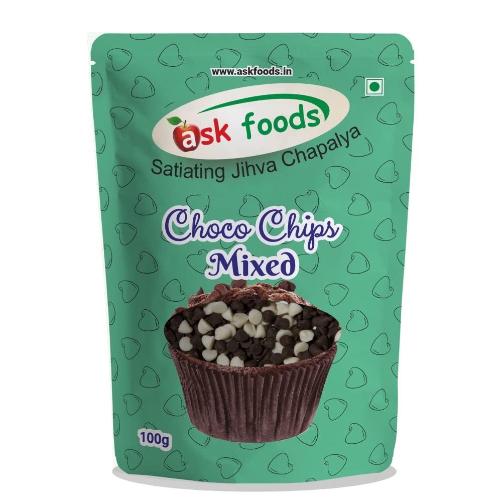 ASK Foods | Mixed Choco Chips | Baking Decoration | Cake , Dessert Decoration | Ice Cream, Cookie Pancake Toppings (pack of 1) (B0BFL6MCM2) Amazon Price History, Amazon Price Tracker