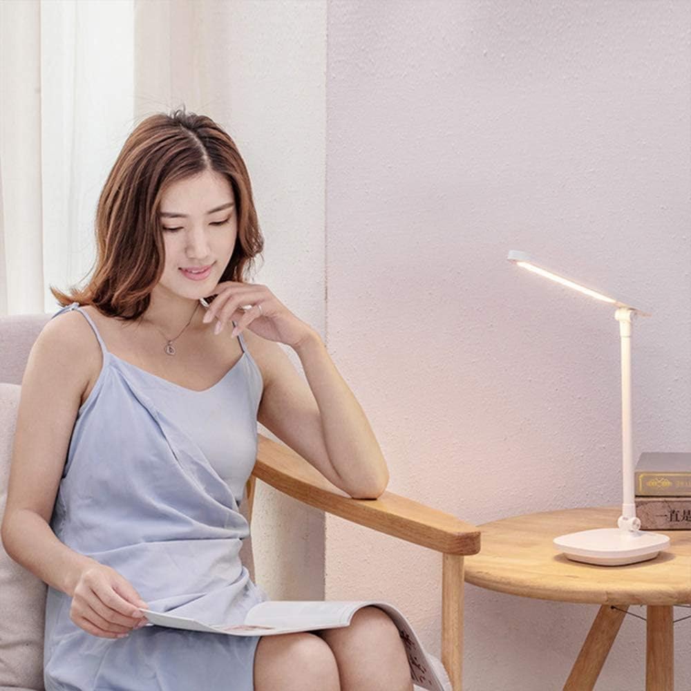 Bracket Light Led Desk Lamp Kids Dimmable Stepless Dimmer Eye-Caring Table Lamps 3 Color Modes Desk Light Energy-Efficient Sensitive Touch Control USB Portable Reading Light for Office, Home,STU
