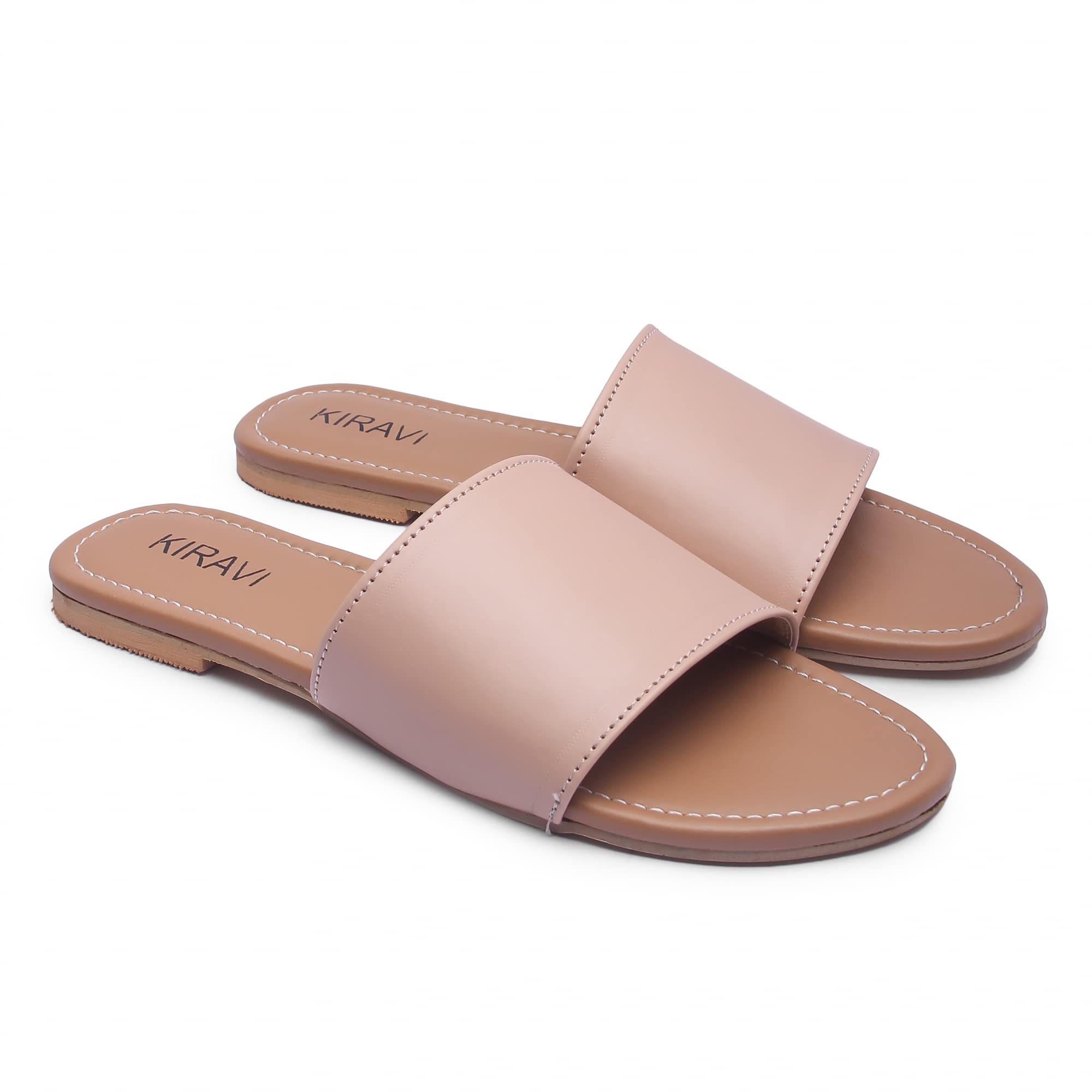 KIRAVI Lazy Mood Beige Flats