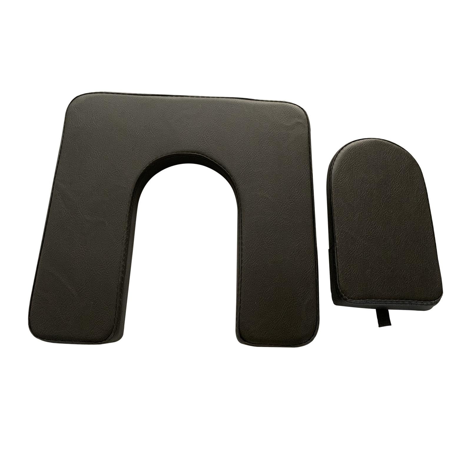 Sharplace Cojín de PVC para inodoro, acolchado grueso para adultos postrados en cama, ideal para sillas de ruedas, ducha y baño.