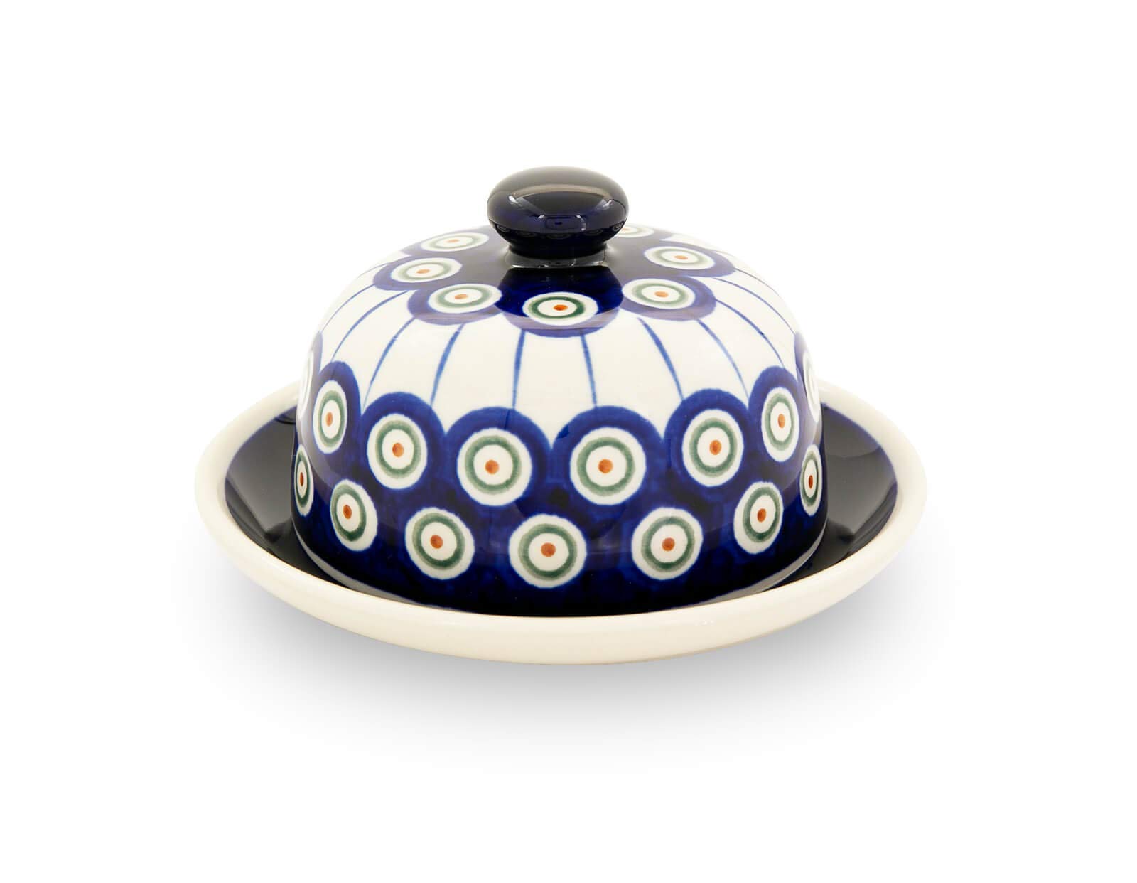 Boleslawiec Pottery GU-742/8 Petite cloche à fromage