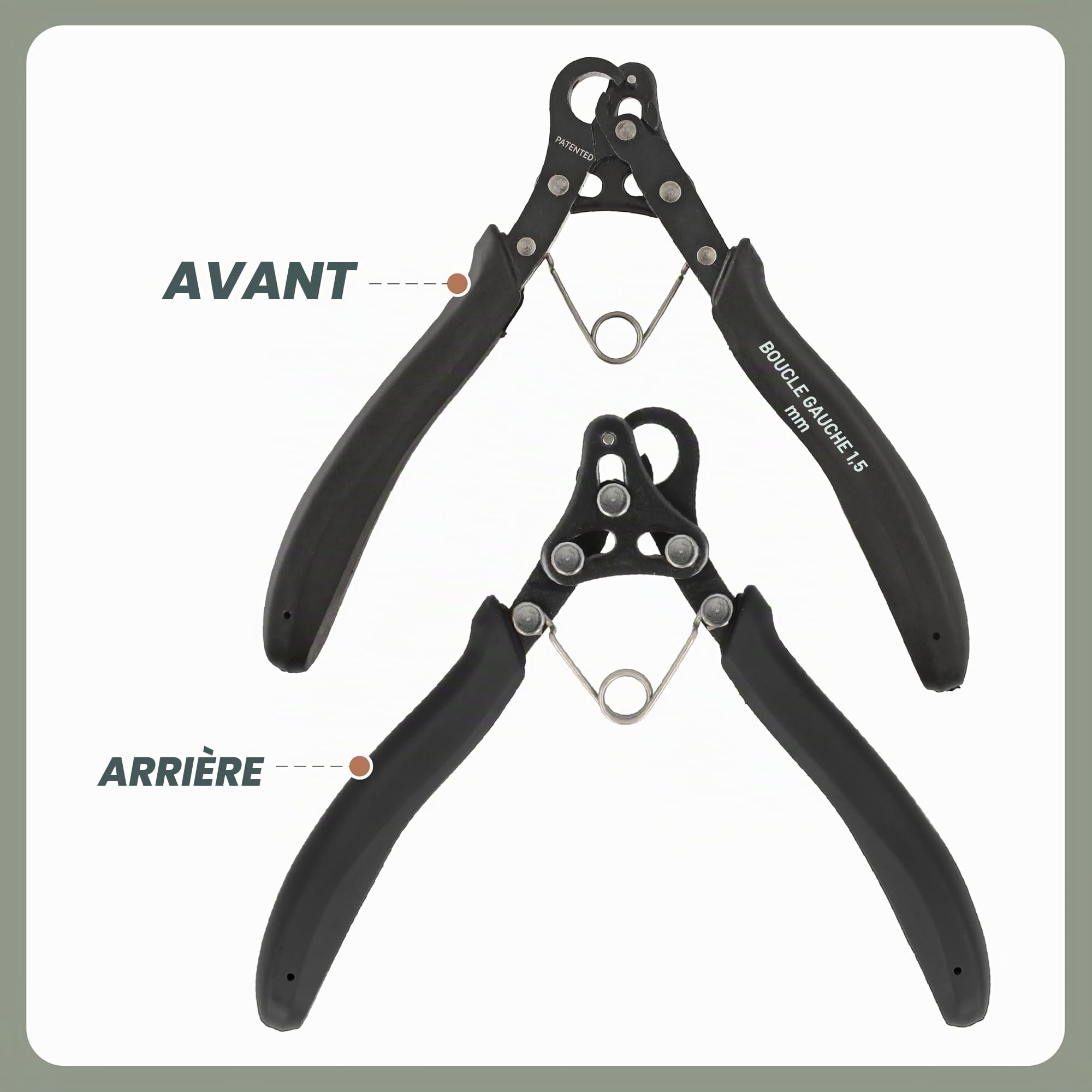 The Beadsmith Looper original pour gaucher à une étape | Créez et découpez des boucles régulières de 1,5 mm pour la fabrication de bijoux. À utiliser avec du fil de 24 à 18 g.