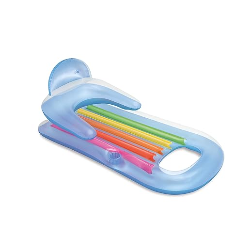 Intex King Kool Lounge Swimming Pool Lounger with Headrest - Set of 2 (Pair)