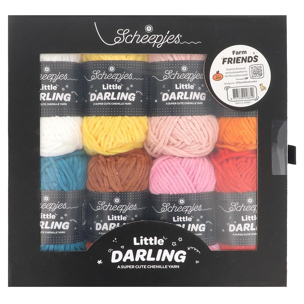 Scheepjes Little Darling Pack de Hilos para Amigurumi Granja 2