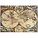 CHengQiSM Puzzle 1000 Pezzi, Puzzle per Adulti Jigsaw Puzzle per Antica mappa nautica Puzzle di Cartone-Relax Puzzle Giochi-rompicapo Alta Definizione Puzzle per Bambini e Adulti Regali (70x50 cm)