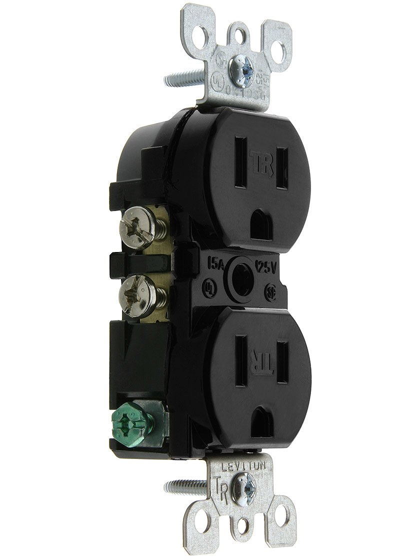 Leviton 15 Amp, 125 Volt, Tamper Resistant, Duplex Receptacle