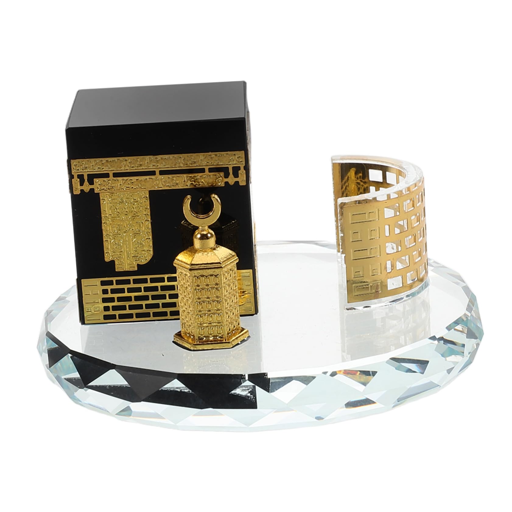 Modèle Kaaba en cristal et souvenir d'Arabie Saoudite idéal pour cadeau islamique unique