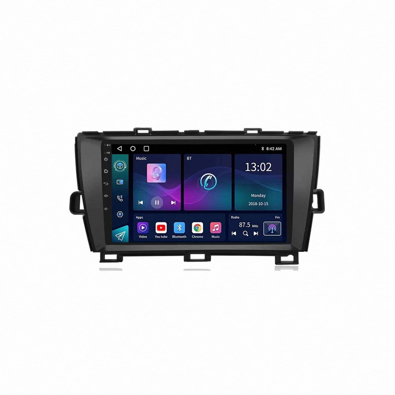 Radio de coche audio estéreo 2 DIN para Nissan NP300 con navegador GPS y Android Auto 8