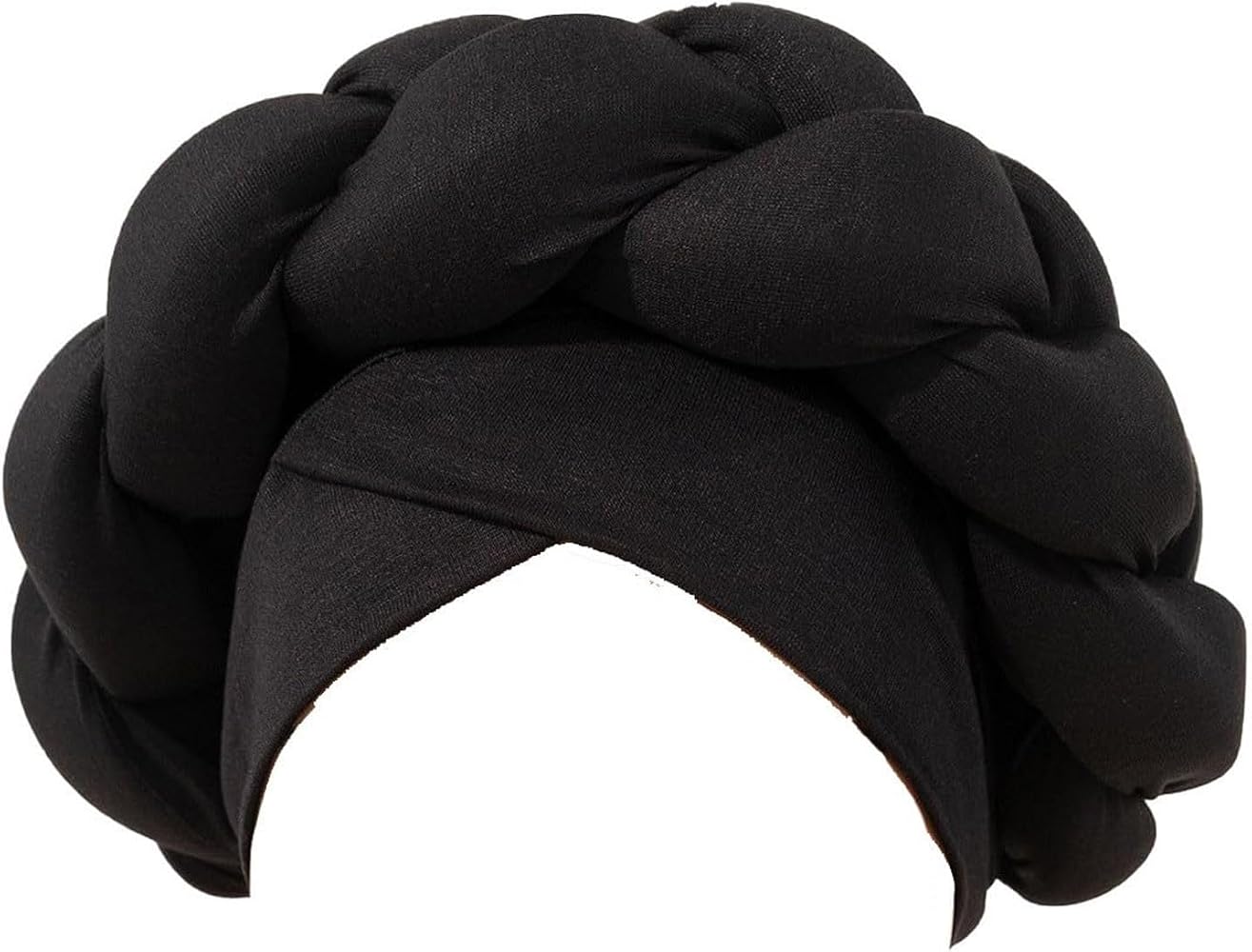 Women Turban Caps Beanie Pre-Tied Twist Headscarf Chemo Hair Cover Lightweight Pleated Chemo Beanie Hat-Pearla Chemo Merch-Chemo headwear  main image 2