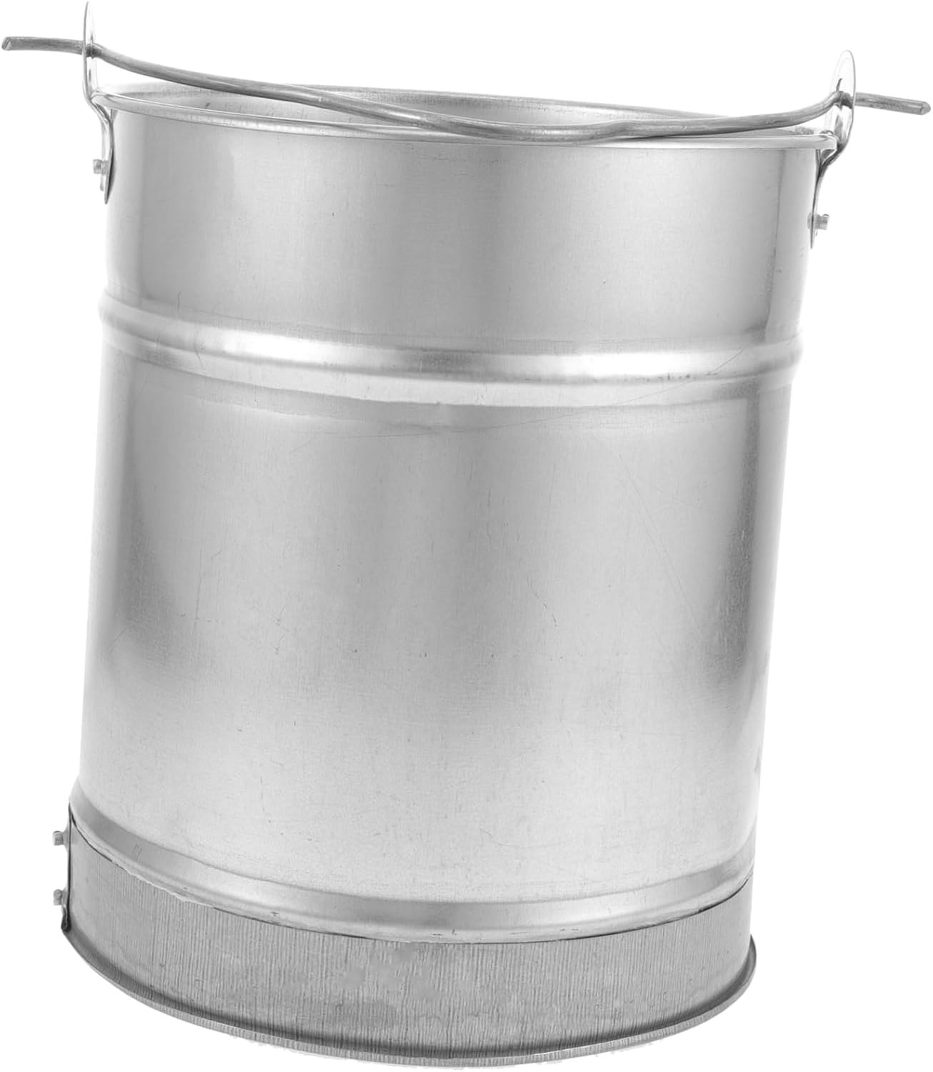 KICHOUSE Multi Function Heavy Duty Water Bucket Portable Metal Bucket for Laundry Plant Watering and Emergency Storage Easy to Clean