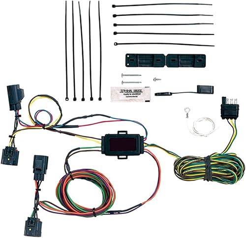 Blue Ox BX88279 EZ Kit de arnés de cableado ligero para Dodge Liberty/Nitro