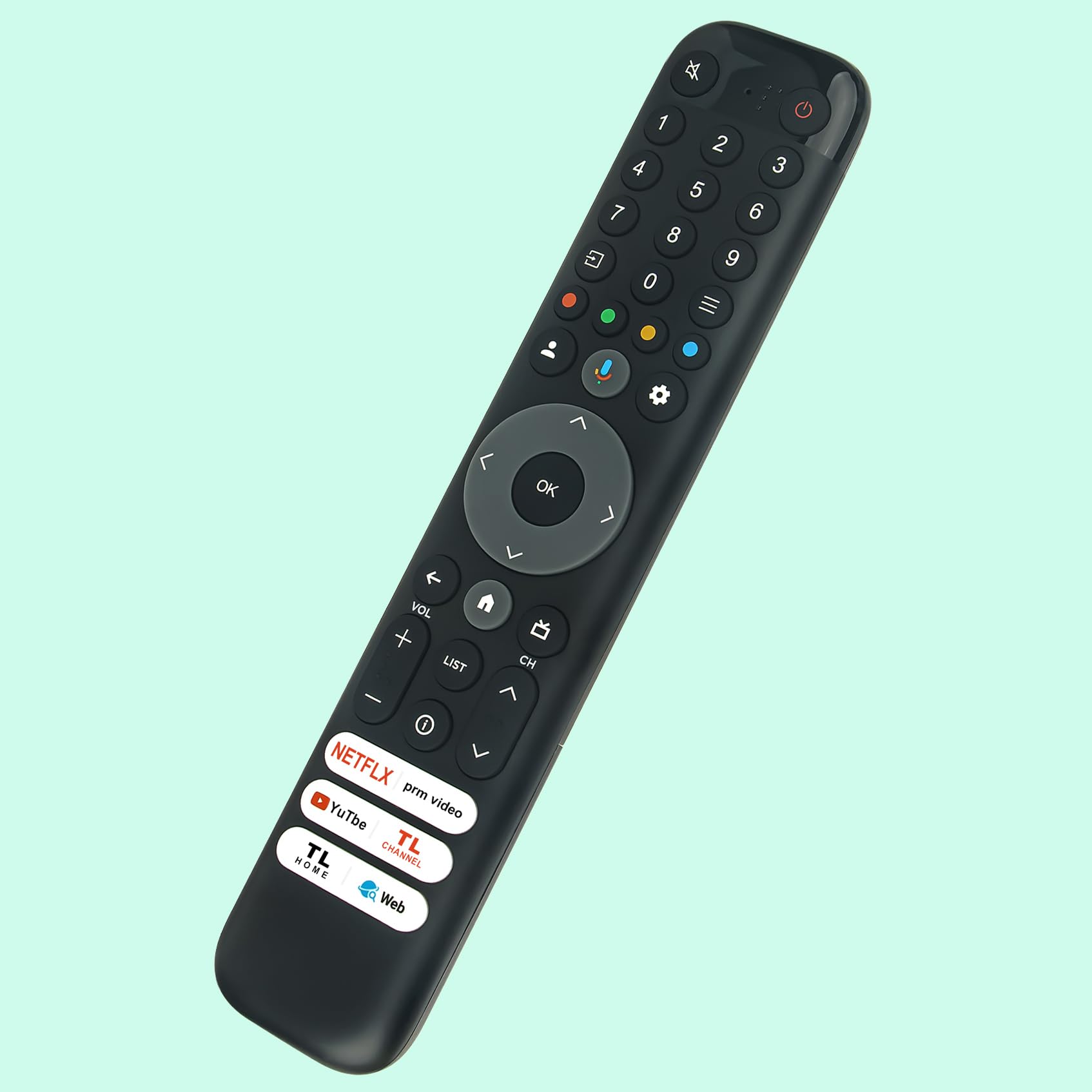 Nouveau RC833 GUB1 pour télécommande TCL Smart Voice TV 65C845 55 75 Nouveau RC833 GUB1 pour télécommande TCL Smart Voice TV 65C845 55 75