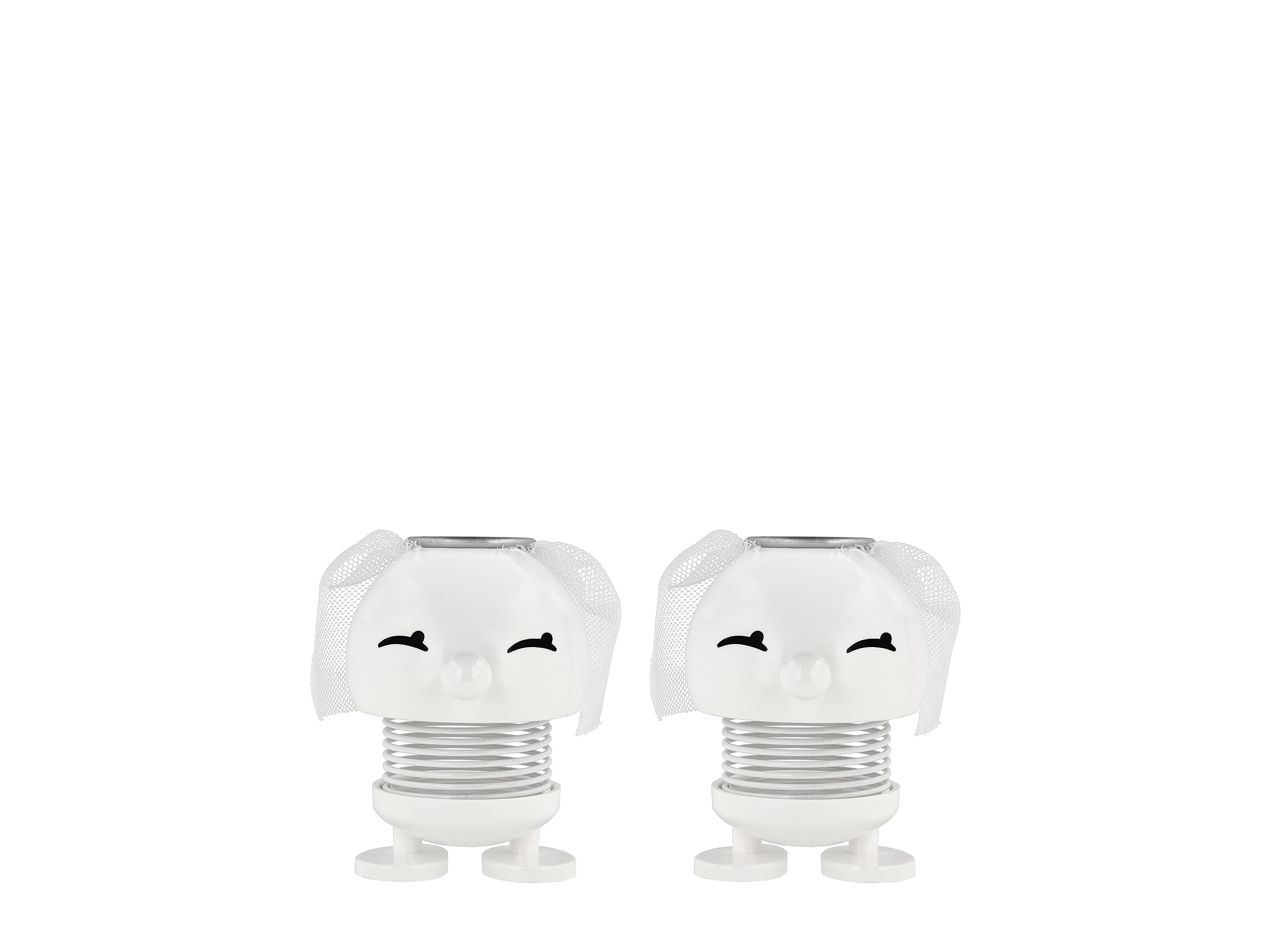 Figurine à secouer Hoptimist Mariée en blanc : déco scandinave salon 7cm