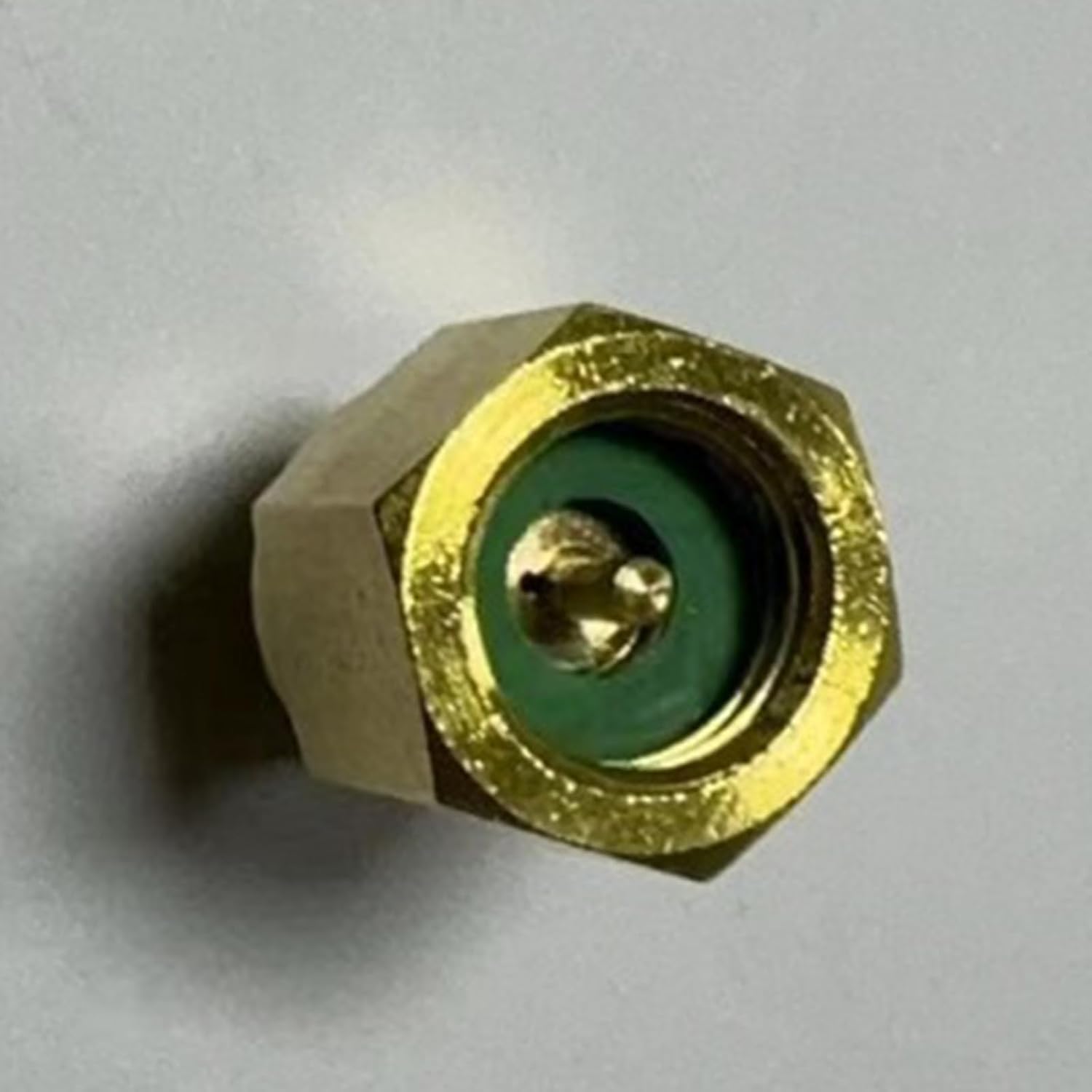 Heavy Duty Copper Refrigeration Bottle Fitting Connector Easy Installation Leak Air Conditioning Accessories Bottle Connector