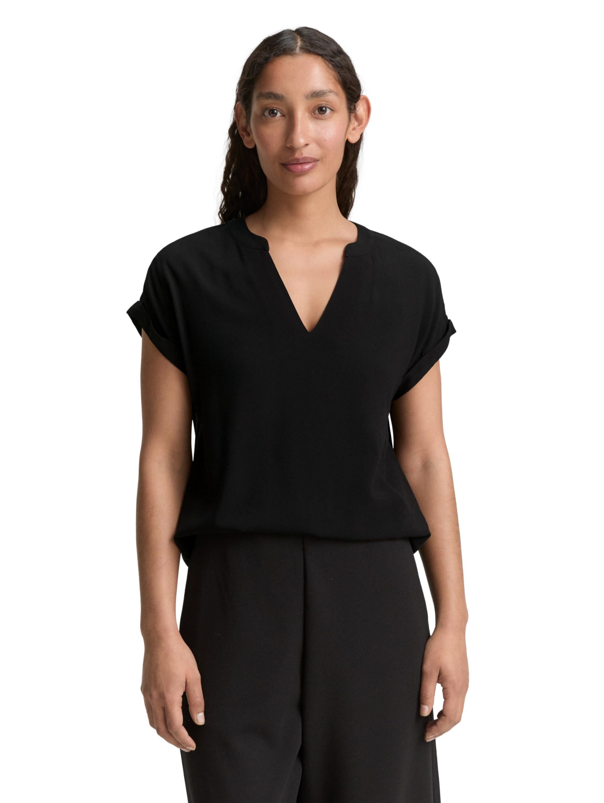 Tom Tailor Damen Loose Fit Bluse