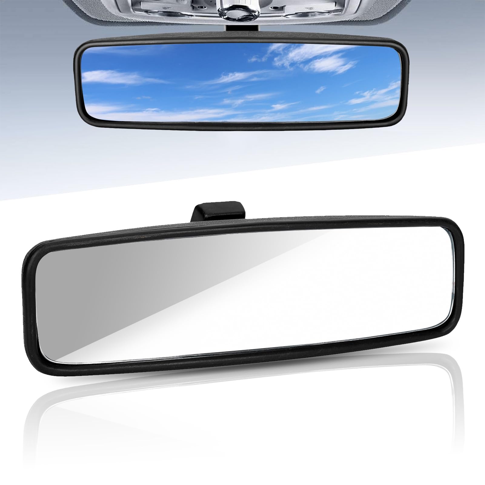 Rétroviseur Intérieur De Voiture 814842,Rétroviseur Intérieur Boîtier ABS Accessoires De Remplacement Pour 107/206/106