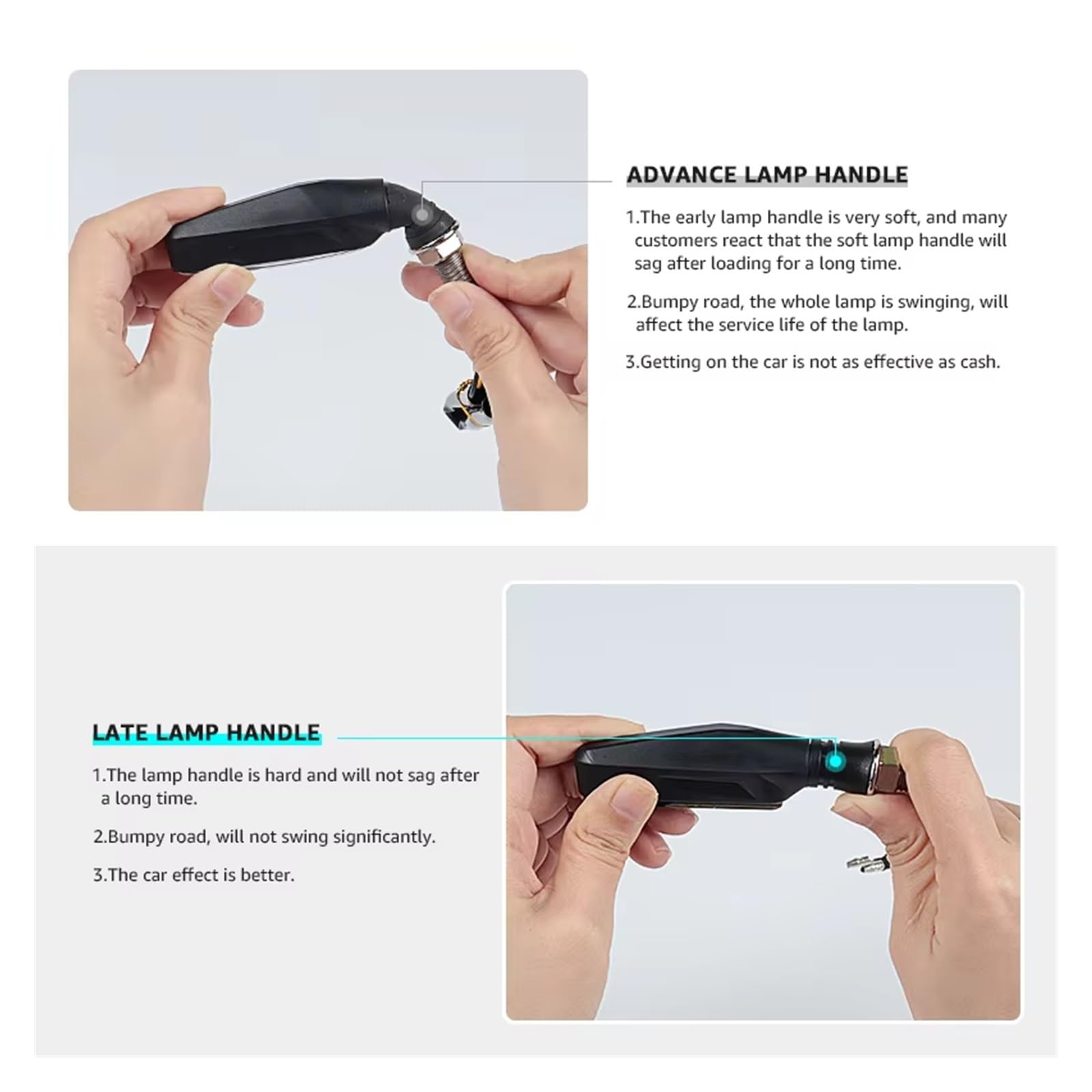 Fanale posteriore per moto Indicatori Di Direzione A LED Per Motociclette, Indicatori Di Direzione, Luce Di Stop, Luce Di Coda Posteriore Lampeggiante, DRL Fanale Posteriore Moto(4 Pcs)