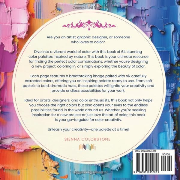 Color Palettes For Artists, Graphic Designers, Interior Designers & Coloring Enthusiasts: 64 Beautiful Color Combinations With Hex Codes To Spark Creativity Vol. 1 - Image 2