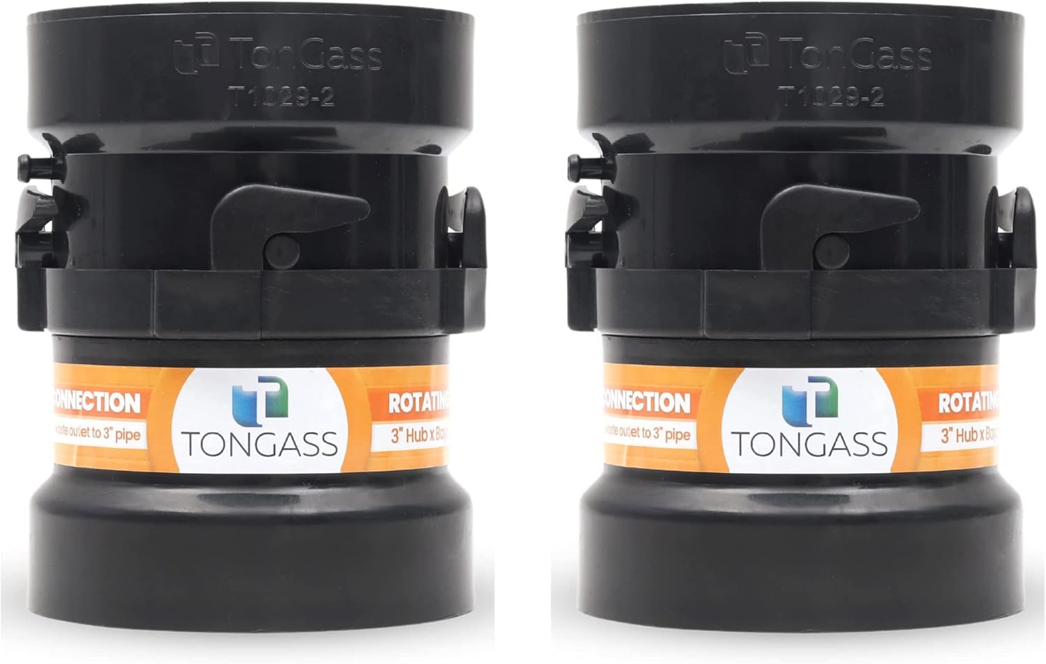 2 x Pack) RV Sewer Hose Fitting Adapter to PVC, RV Sewer