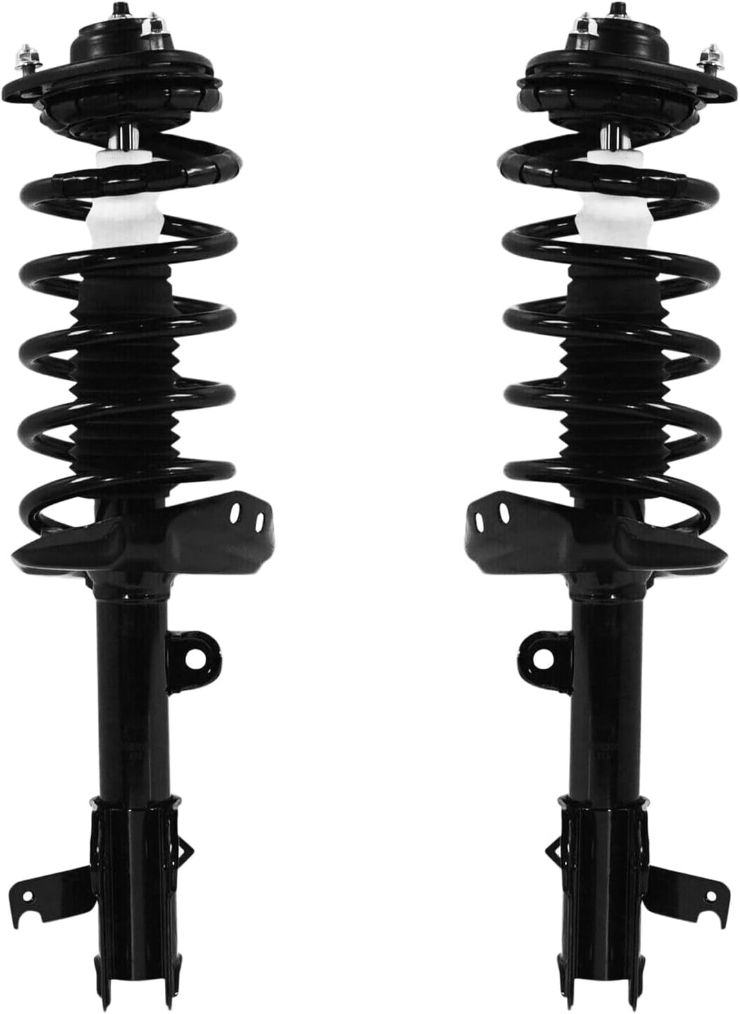 Detroit Axle - Front Struts Sway Bars for 2008 2009 2010 Honda Odyssey Complete 2 Struts with Coil Spring 2 Sway Bar Links Replacement Suspension Kit Quick Install Ready Strut Shock Assembly