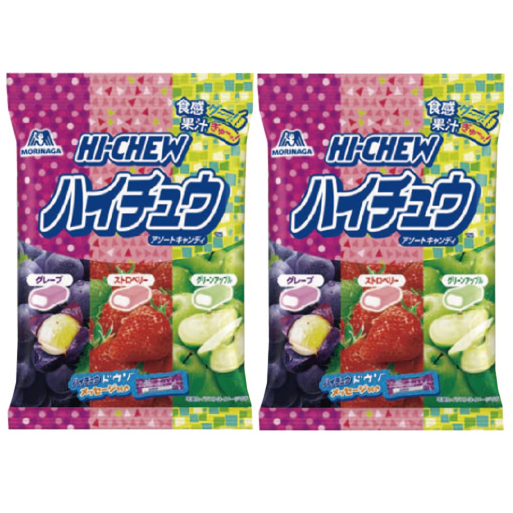 Amazon.co.jp: ○森永製菓 ハイチュウ 2袋 まとめ買い 3種アソート
