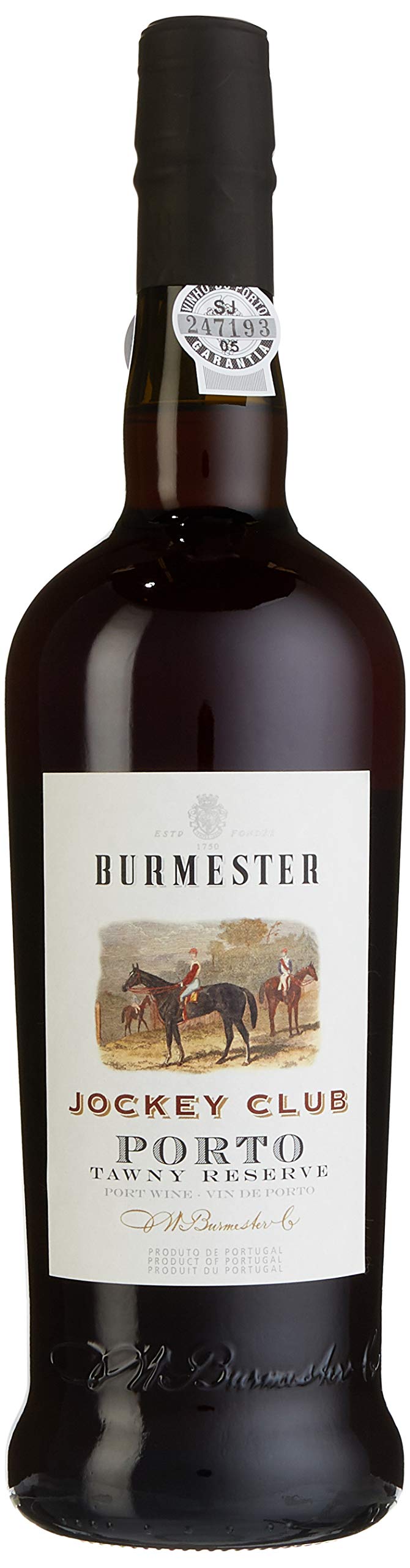 Burmester Jockey Club Tawny Reserve Port in Geschenk-Dose (3 x 0.75 l)