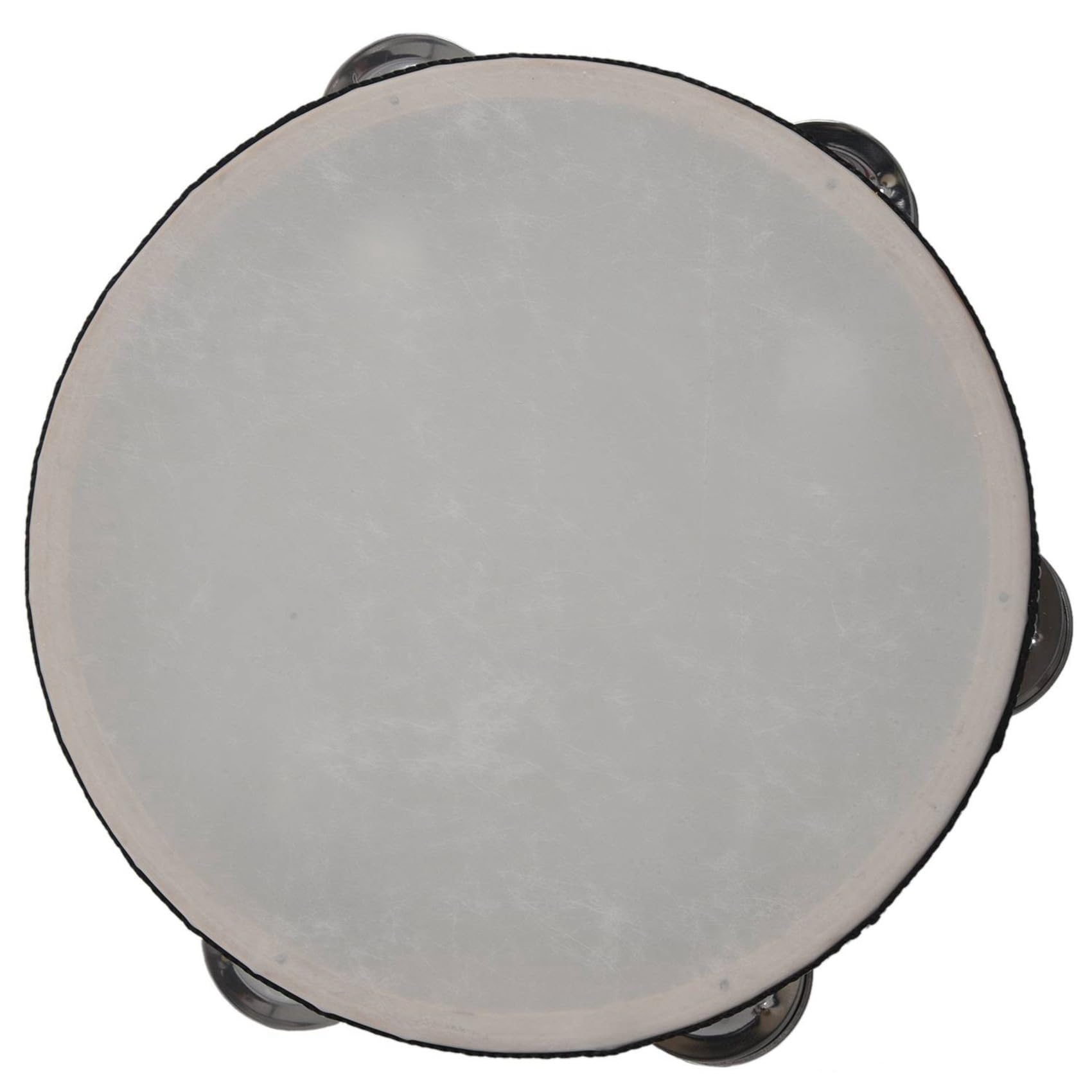 10X Tamburello Musicale da 7 Pollici con Percussione Rotonda per Partito KTV